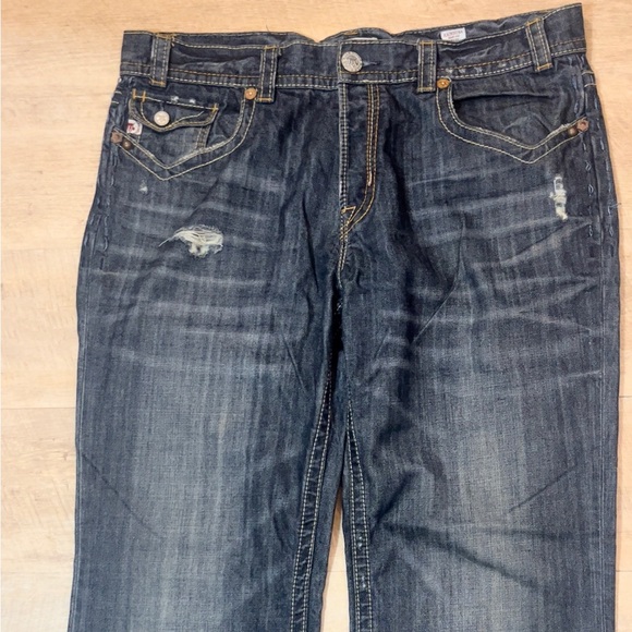 MEK Denim Men’s Kaikoura Bootcut Jeans Size 38 - Picture 5 of 12